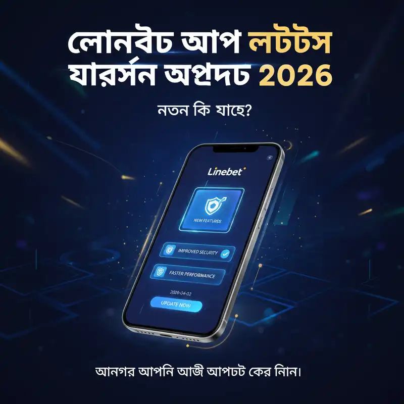 লাইনবেট অ্যাপ ২০২৬ আপডেট ব্যানার